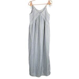 Altar’d State Cotton Maxi Dress Tassel Straps